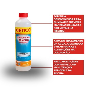 Genquest Elimina E Previne Manchas Por Metal - Genco