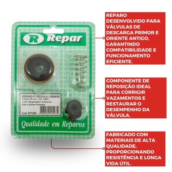 Reparo para Válvula de Descarga Primor / Oriente 45mm -  Repar