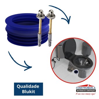 Anel de Cera Smart  340108 + 02 Parafuso Castelo Bucha10 Blukit
