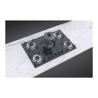 Fogão Cooktop Em Vidro Preto 5 Queimadores 5GG 94708/501 - Tramontina