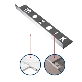 Filete Inox 304Slim Escovado 120cm FIS12020 Mozaik