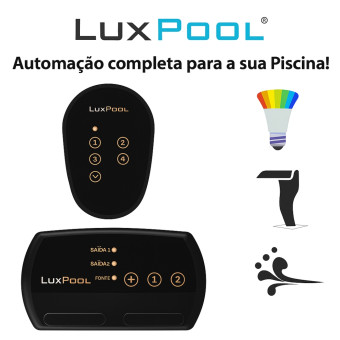 Controle Comando Logico PDX1374N 12vcc RGB 90W -  Luxpool