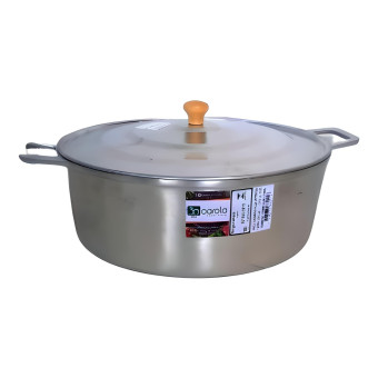 Panela Caçarola Alça Interiça Alumínio10L N°34 - Carola