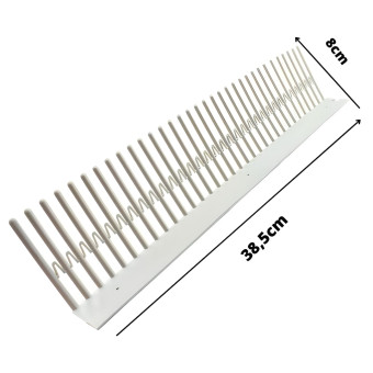 Passarinheira Para Telhado Universal Branco 38,5cm - Necob
