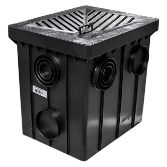 Coletora Preta Agua Pluvial 48L - Mallton