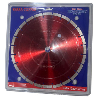 Disco Corte Asfalto Serra Cliper 350mm 14'' - Diamante Azul
