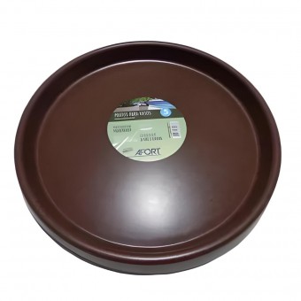 Prato Redondo 24 Cm Cor Café Para Atenas 45 - Afort