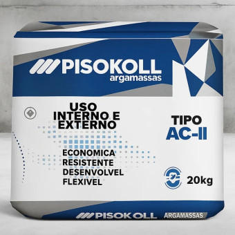 Argamassa AC II Externa E Interno - Pisokoll