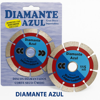 Disco Esmerilhadeira Porcelanato 115mm Segmentado Vermelho