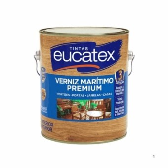Verniz Marítimo 3,6 litros Acetinado - Eucatex