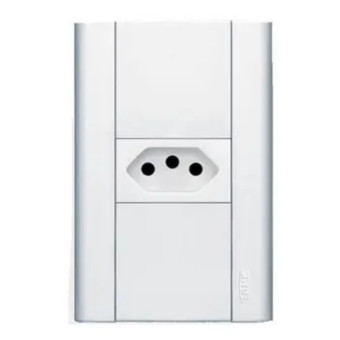 Tomada 2P+T 20A - 250V - 3898 - Modulare - Fame