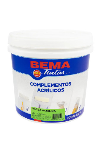 Massa Acrílica Para Parede 3,6 LTS - Bema