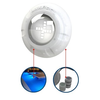 Lampada Piscina Power Led 9w Azul LXP Luxpool