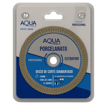 Disco Porcelanato Profissional Para Esmerilhadeira Aquatools