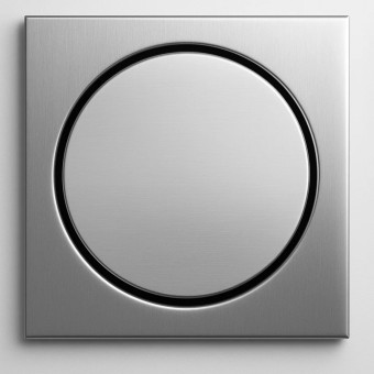 Ralo Inox 17,5 X 17,5 Select Grelha Com Caxilho - Mozaik