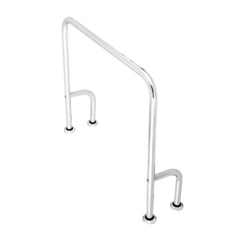 Barra de Apoio Inox em U 1 1/4  Para Sanitário  - Kelly
