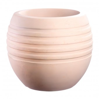 Vaso para Plantas 34 cm Canela Bege - Afort
