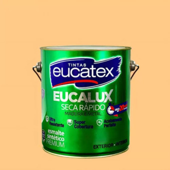 Tinta Esmalte Eucalux Areia Brilhante 3,6lts - Eucatex