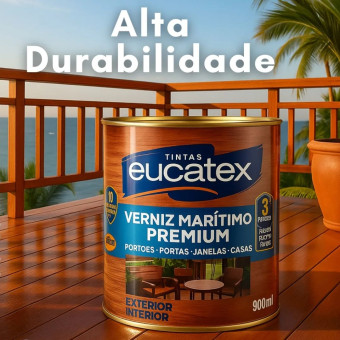 Verniz Maritimo 900Ml Brilhante - Eucatex