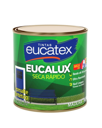 Tinta Esmalte Cor Alumínio Brilhante 225ml - Eucatex