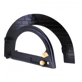Porta para Forno de Ferro Fundido com Vidro Modelo Iglu - Artmill