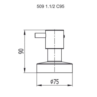 Acabamento Para Registro C95 1 1/2 509* - Fani