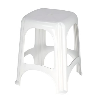 Banqueta PVC Branco Niteroi 924110/10 - Tramontina