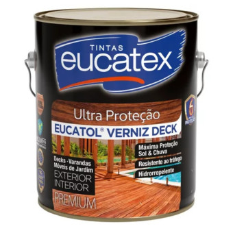 Verniz Cetol Deck Eucatol Semi Brilho 3.6lts - Eucatex.