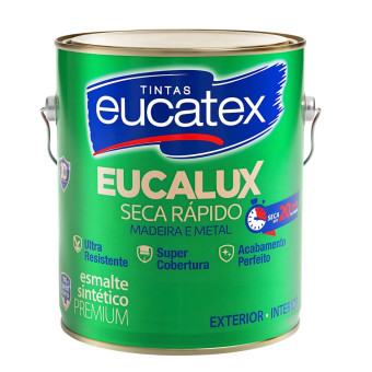 Esmalte Sintético Premium 3,6 L Vermelho - Eucatex