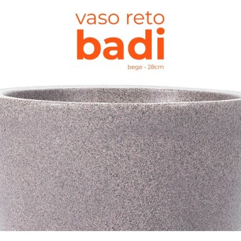 Vaso Reto Badi 28 Pedra - Afort