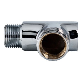 Juncao T 3/4 Para Maquina Lavar Cromado - Jr Metais