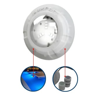Power Led Refletor Azul Para Piscina 4W LXP Tholz Luxpool