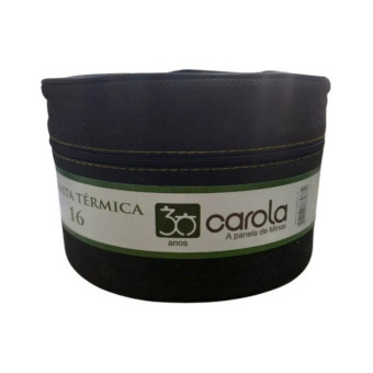 Marmita Térmica Redonda Nº16 Reforçada E Prática - Carola Cor:Preta