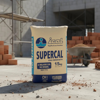 Cal Hidratada 15 Kg Supercal Ch I - Ical