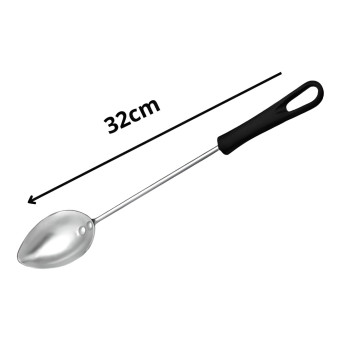 Colher De Alumínio Cabo Baquelite Para Cozinha 32cm - Carola