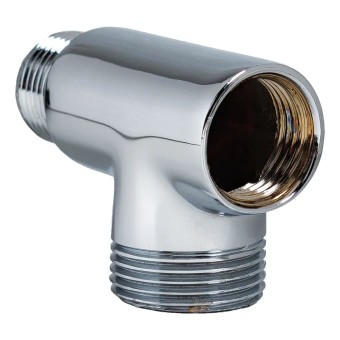 Juncao T 3/4 Para Maquina Lavar Cromado - Jr Metais