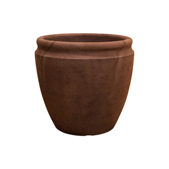 Vaso  Para Plantas Antique 55 Aço Cortem JVAQAC55 - Japi
