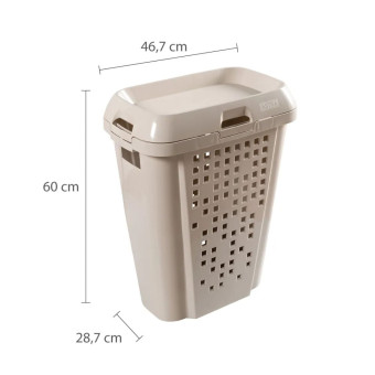 Roupeiro Telado Argila 45 Lts - Astra