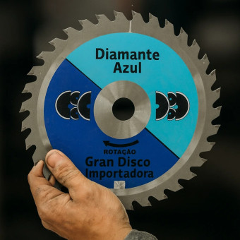 Disco De Serra Com Videa Para Madeira 7.1/4/ 36 Dentes - Diamante Azul
