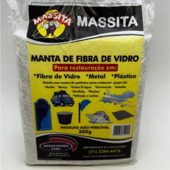 Manta Fibra  de Vidro 1kg 272 - Massita