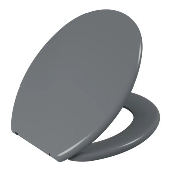 Assento Sanitario Soft Cinza Escuro TPJ/AS - Astra