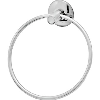 Porta Toalha Redondo/Argola Jr - Metais