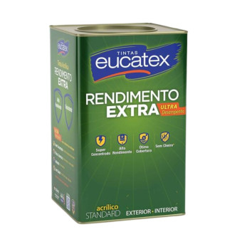 Tinta Rendimento Extra 18 Gelo - Eucatex