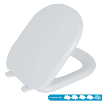 Assento Sanitário Gelo Almofadado Vogue/Life TVGK* - Astra