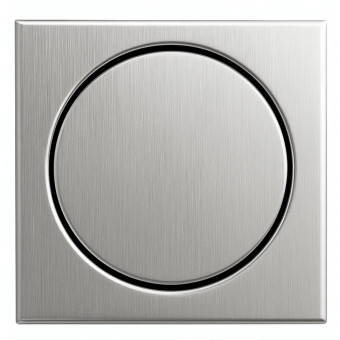 Ralo Escovado 12,5 x 12,5  Select Grelha C/ Caixilho- Mozaik