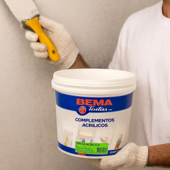 Massa Acrílica Para Parede 3,6 LTS - Bema