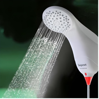 Chuveiro Sublime Eletrônico 5500W 127V Branco - Zagonel Cor:Branco