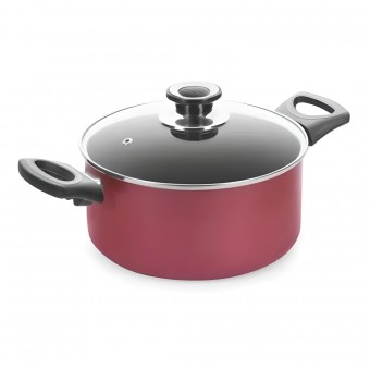 Panela Caçarola Antiaderente 2,40 L  N°20 Cereja  - Carola
