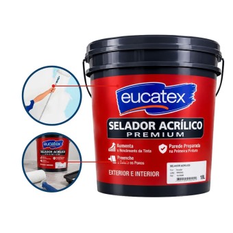 Selador Acrílico Premium 18 Litros - Eucatex