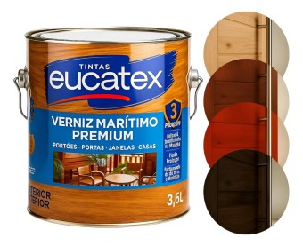 Verniz Marítimo 3,6 litros Acetinado - Eucatex